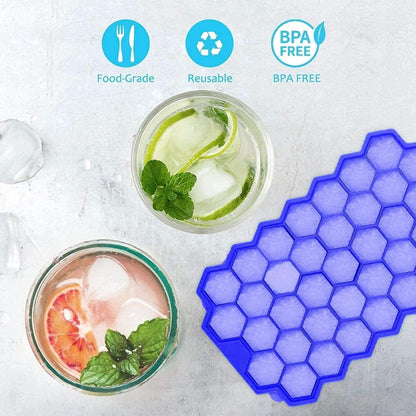 FrostPop Hexa Tray – Freeze the Fun! (Pack of 2)